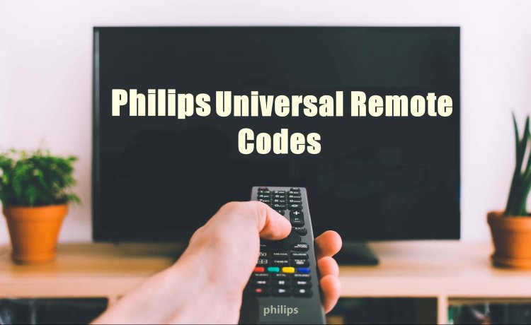 philips universal remote codes