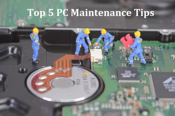 top 5 pc maintenance tips